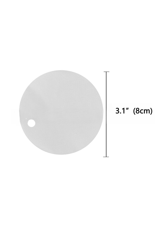 LAMAY Universal Drink Cover Scrunchie, Drink Protector for Women with Straw Hole & Washable Polyester/Elastane Elastic Band - Image 2